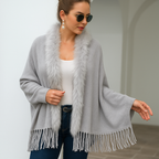 Poncho Feminino de Inverno - Guss