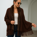 Poncho Feminino de Inverno - Guss