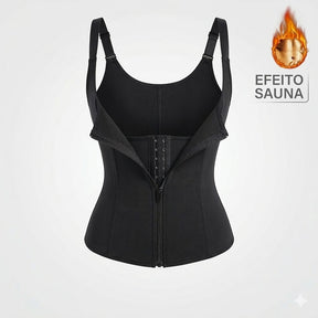 Cinta Modeladora Feminina Dupla Compressão Tipo Colete