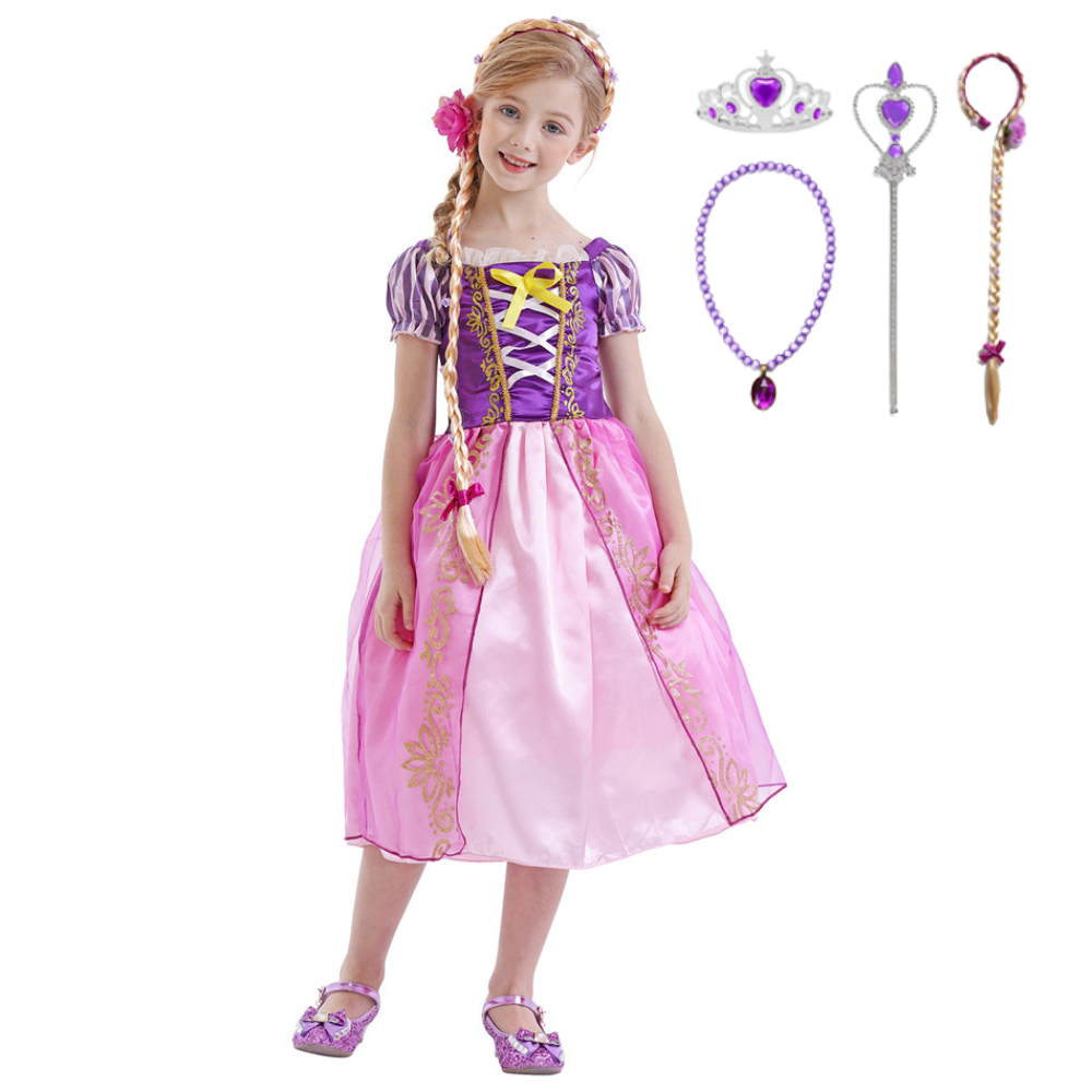 Fantasia Infantil Princesa Rapunzel