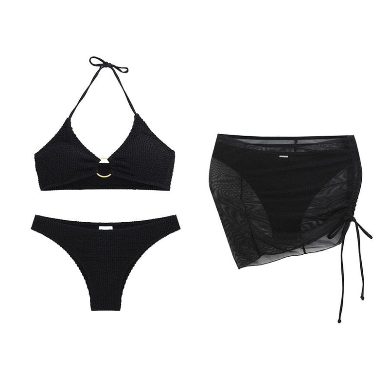 Conjunto Biquíni Bali Argola com Saia Biquini espaco shop 
