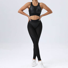 Conjunto Academia CatWoman Top e Legging Conjunto Fitness CF01 