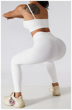 Calça Legging Fitness Textura Canelada Calça Legging L01 