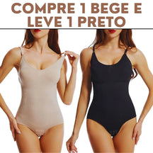 Comfort Body [COMPRE 1 E LEVE 2] esoaco shop 1 Bege 1 Preto P 