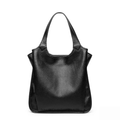 Bolsa Feminina de Couro Feminina Cristine Bolsa 34 Espaco Preta 