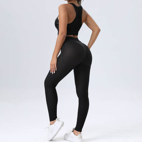 Conjunto Academia CatWoman Top e Legging Conjunto Fitness CF01 