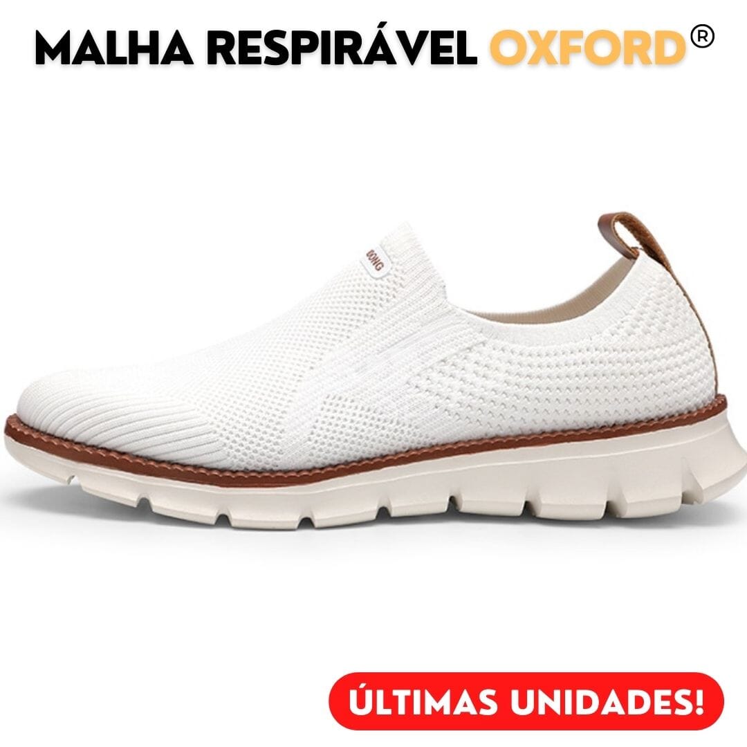 Sapato de Malha Respirável - Oxford Sapatos Espaço Shop Branco 38 