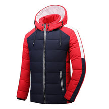 Jaqueta Antartic Blaze -10º casaco 01 Espaço Shop Azul Marinho/Vermelho PP 