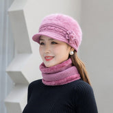 Gorro + Cachecol Life Style Espaço Shop Pink Sky 
