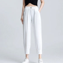 Calça Pantalona - A Mais Soltinha e Fresca do Mercado - Oferta Válida Apenas Hoje! 0 Espaço Shop Branco PP 