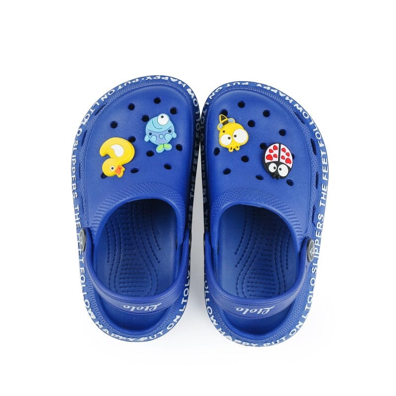 Crocs Infantil de Bichinhos Verão 2023 Espaço Shop Azul 23-24 