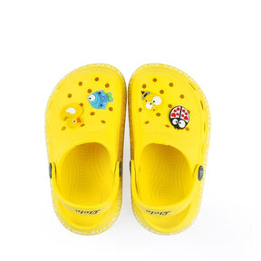 Crocs Infantil de Bichinhos Verão 2023 Espaço Shop Amarelo 23-24 