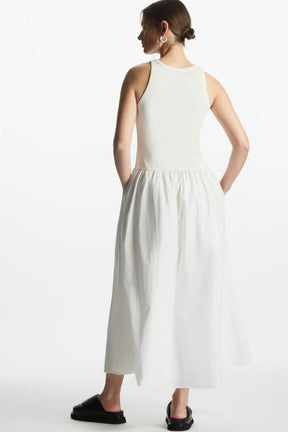 Vestido Longo Royal Vintage com Bolsos Casaco EP01 