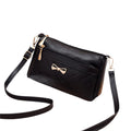 Bolsinha de Couro | Bolsa Feminina de Ombro Bolsa 83 Fontbella Preto 