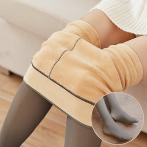 Mulheres Meia-Calça Térmica Lã Inverno Quente NoBrand PA57- Meia Calça Peluciada espaco shop 