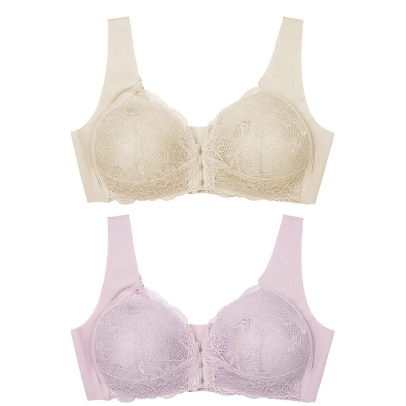 Sutiã sem aro Confort Max- compre 1 leve 2 Espaço Shop Lilás + Bege P(40) 