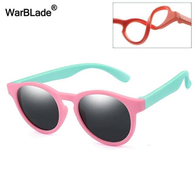 óculos Infantil Flexível WarBlade Espaço Shop Rosa 