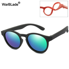 óculos Infantil Flexível WarBlade Espaço Shop Preto e Verde 