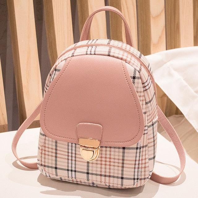 Mini Mochila Transversal Espaço Shop Rosa 